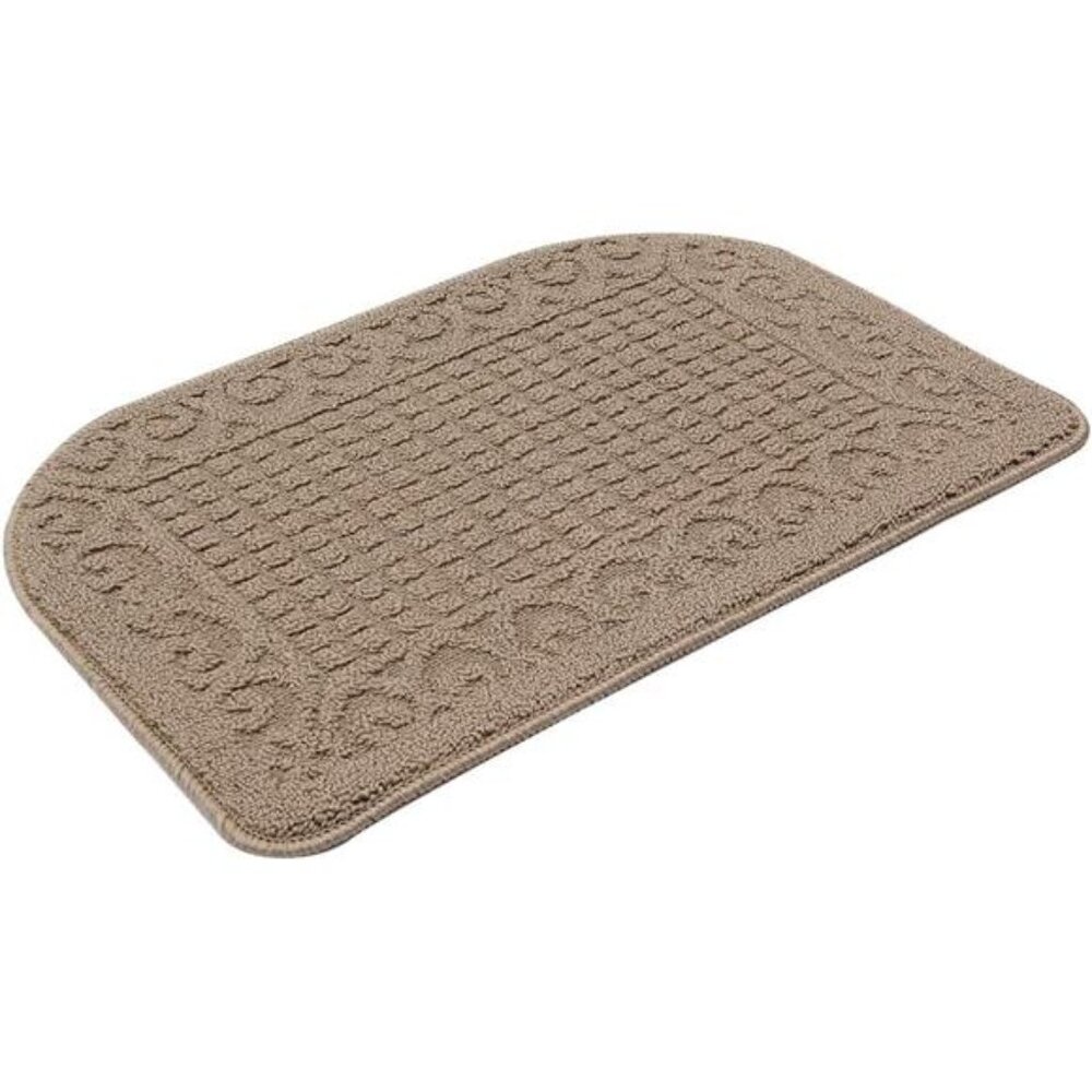 27X18 Inch Anti Fatigue Kitchen Rug Mats are Made of 100% Polypropylene Round